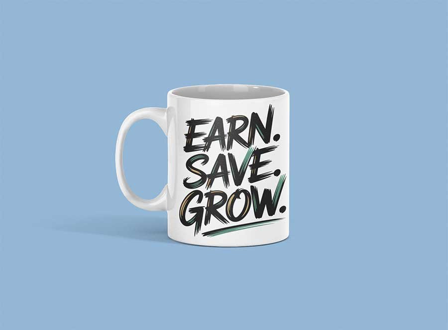 Earn. Save. Grow. Design 2