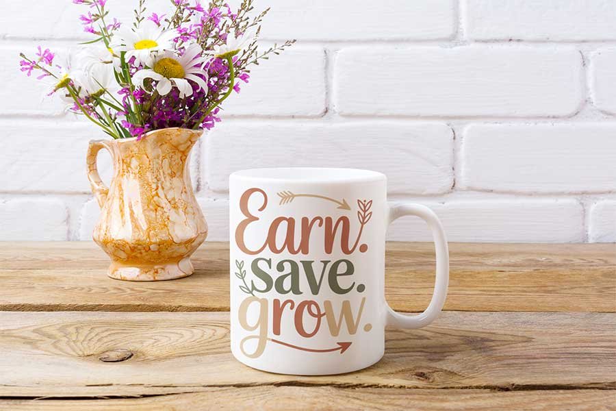 Earn. Save. Grow. Design 1