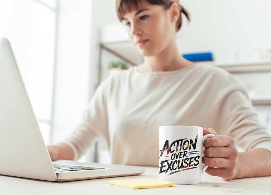 Action Over Excuses Design 3