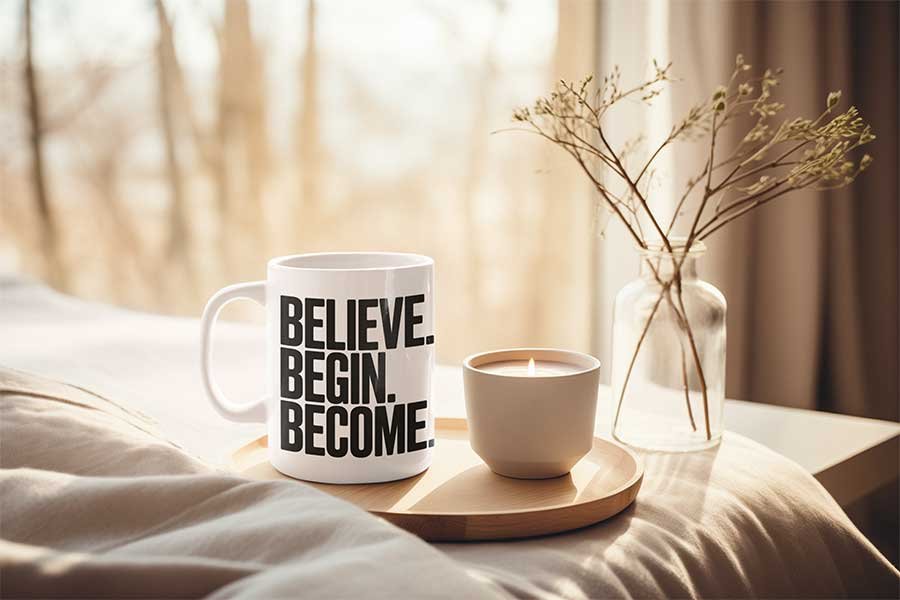 Believe Begin Become Design 3