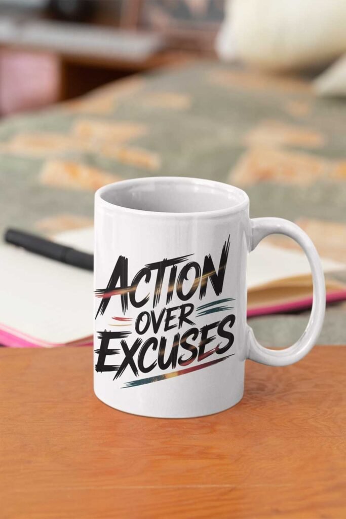 Action Over Excuses Design 3