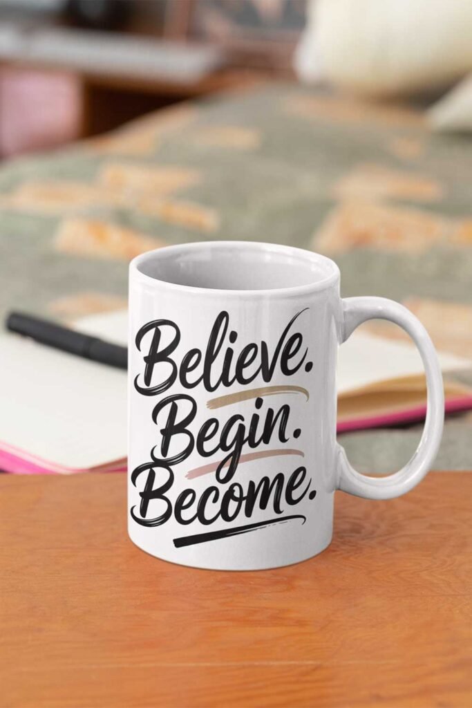 Believe Begin Become Design 2  
