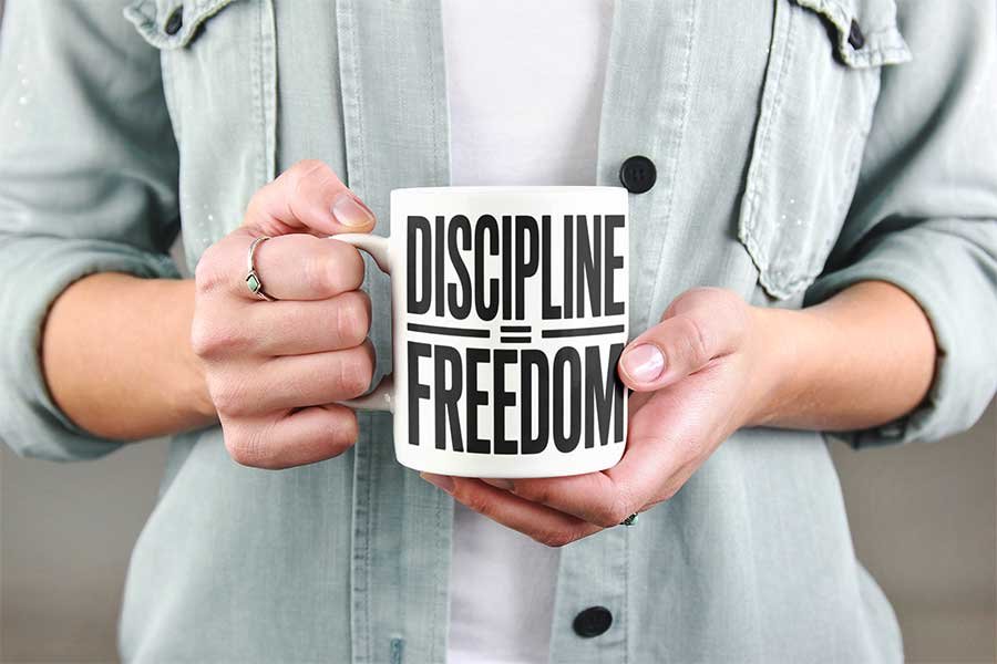 Discipline = Freedom Design 3