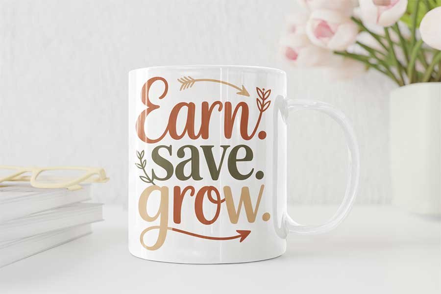 Earn. Save. Grow. Design 1