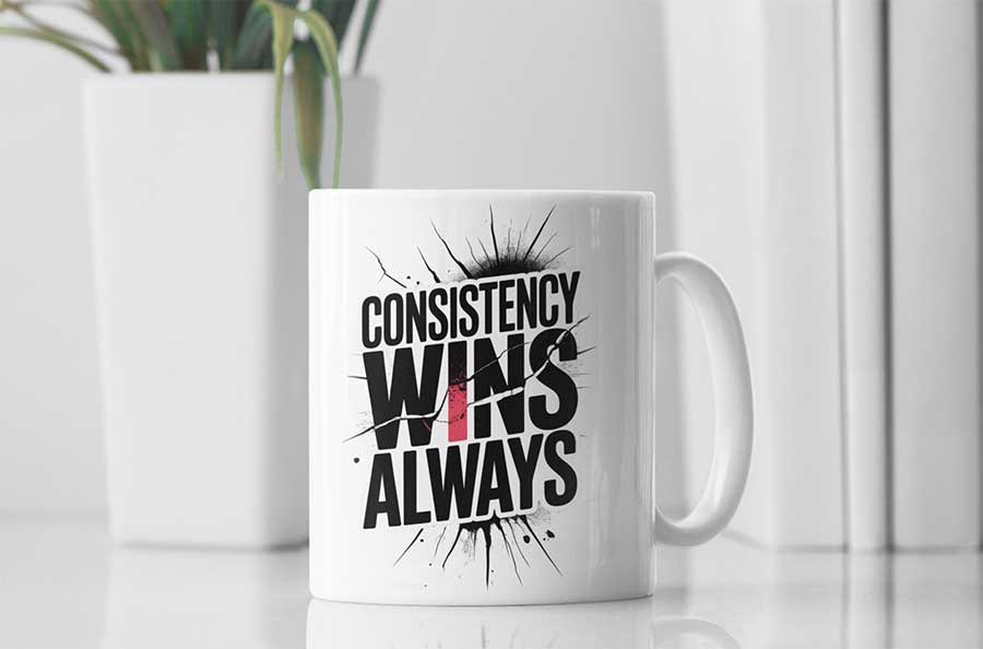 Consistency Wins Always Design 1
