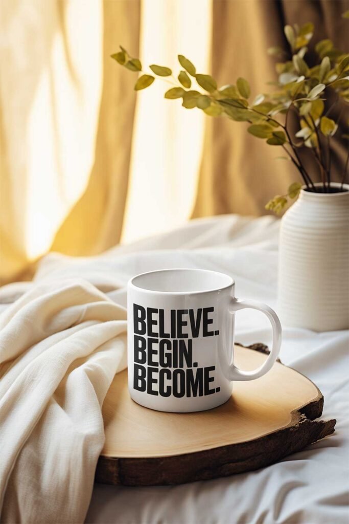 Believe Begin Become Design 3